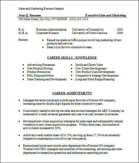 22+ Sample Basic Resumes  Sample Templates