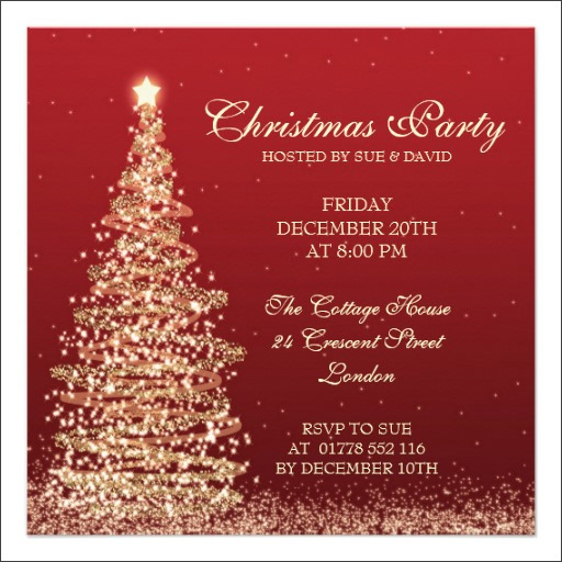 FREE 25 Printable Christmas Invitation Templates In AI MS Word Pages PSD Publisher