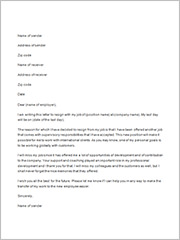 employee resignation letter template2
