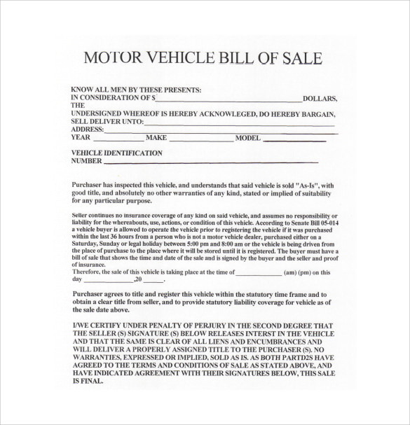 motor vehicle sales report free pdf template download