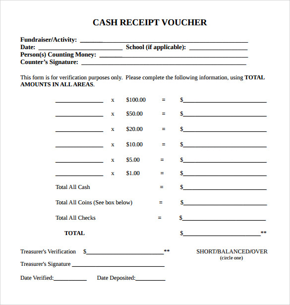 sample pdf cash receipt template