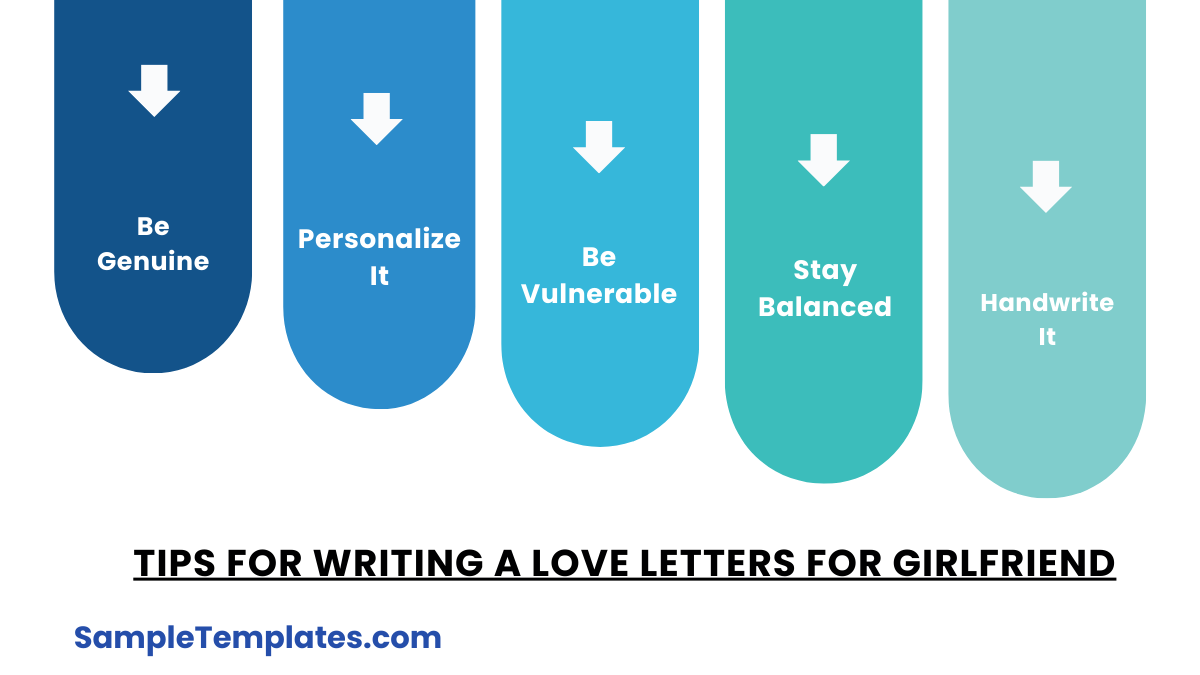 tips for writing a love letters for girlfriend