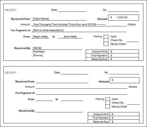 free 30 cash receipt templates in google docs google sheets excel