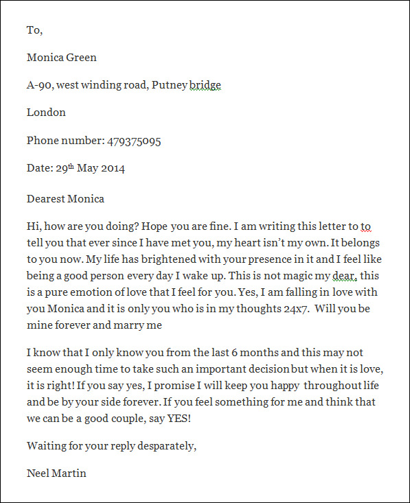 FREE 10 Love Letters For Girlfriend In Word PDF