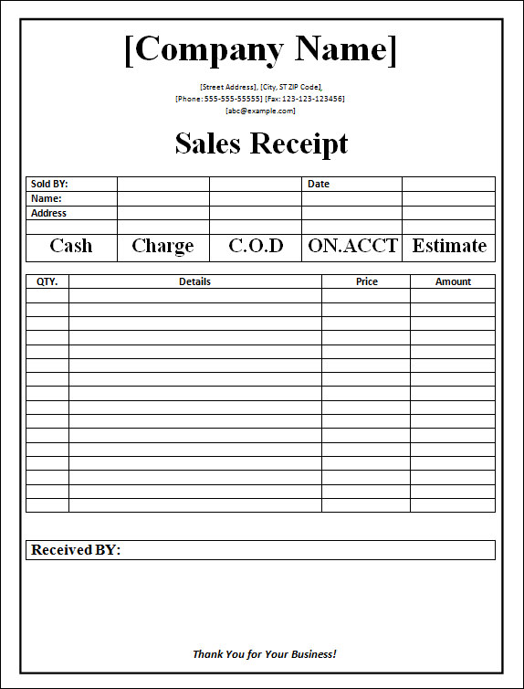 31 payment receipt samples pdf word excel pages