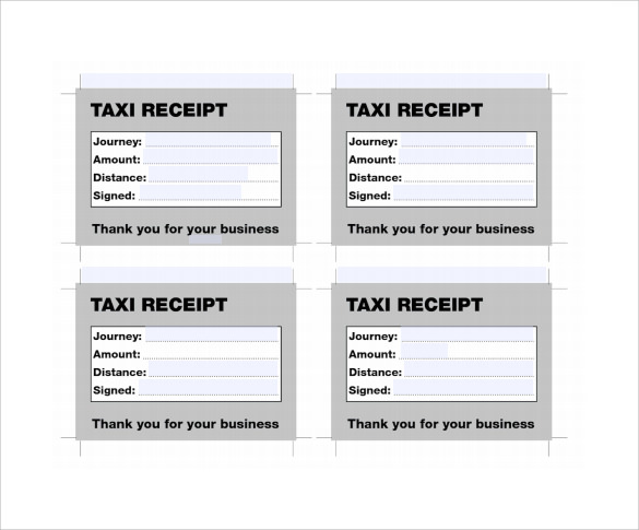 business what use expenses for form to Word,  for PDF   Free Download Receipt Taxi Template 11