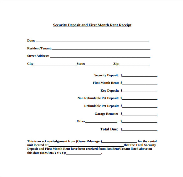 rent receipt pdf