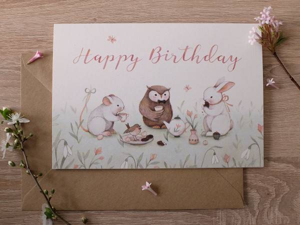 birthday greeting card template