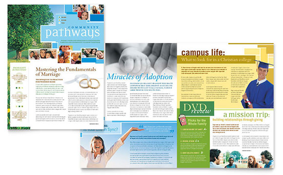 church newsletter template