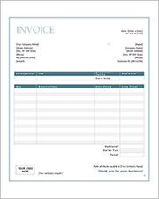free download service invoice template2
