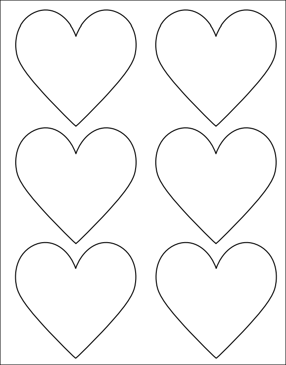 FREE 13 Printable Heart Templates In PDF MS Word PSD