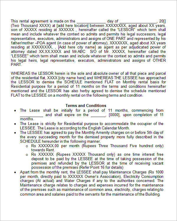 FREE 21 Contract Templates In PDF MS Word Excel FREE 21 Contract Templates In PDF MS Word Excel