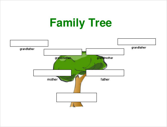 small family tree template