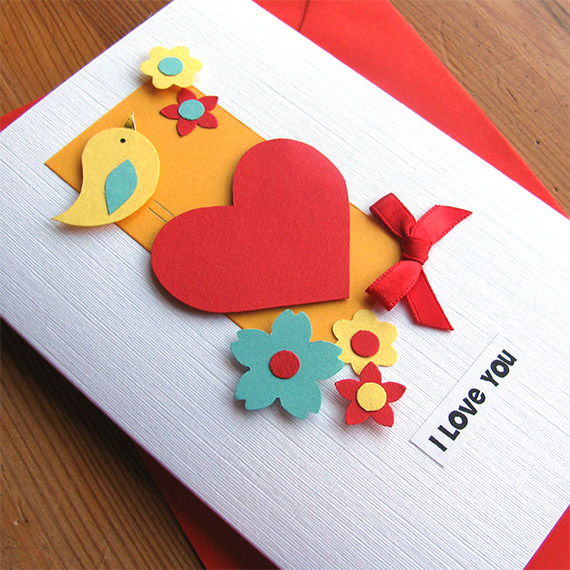 valentine card i love you