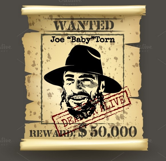 FREE 17+ Wanted Poster Templates in PSD | PDF | Pages | InDesign