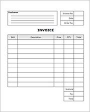 business invoice template word2