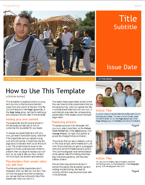 free-editable-newsletter-templates-for-word-of-word-newsletter-template