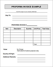 proforma invoice format2