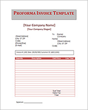 proforma invoice template free download2