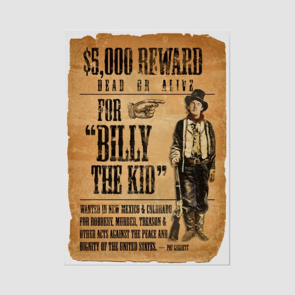 western wanted poster template