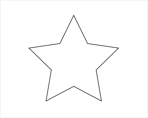 19+ Best Printable Star Templates | Sample Templates