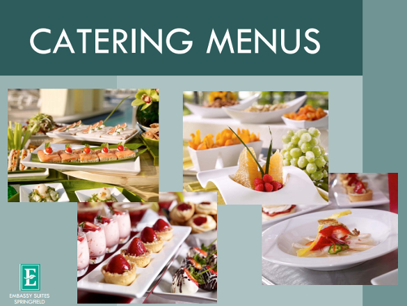 banquet catering menu template free download