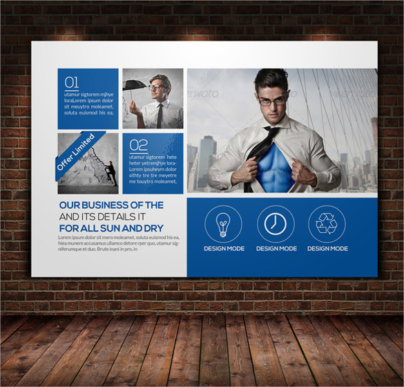 sample business post card template