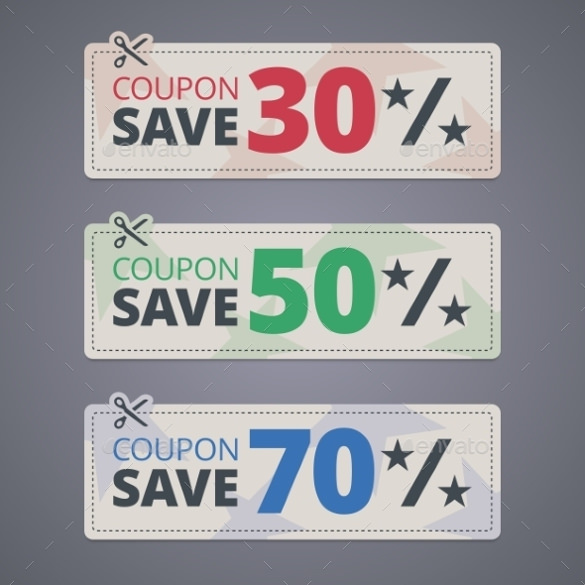 fantastic coupon design template