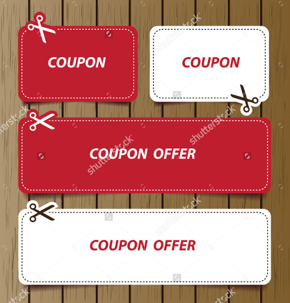 gorgeous coupon design template