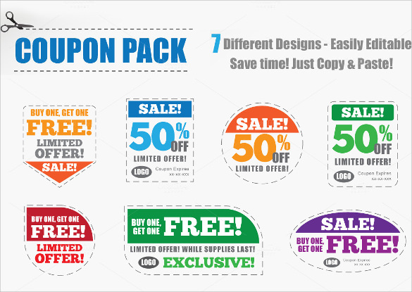 remarkable coupon design template