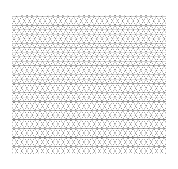 orthographic graph paper