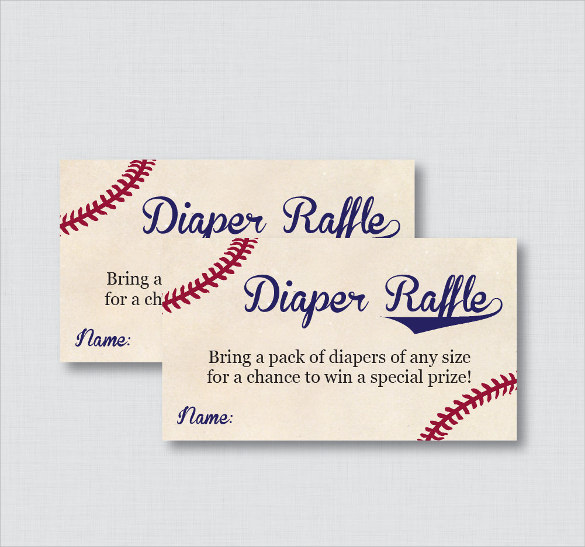 amazing raffle ticket template