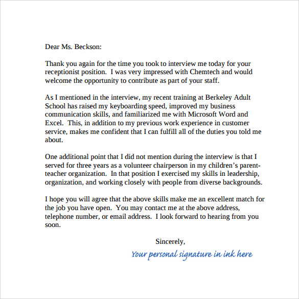 16-sample-thank-you-letters-after-job-interview-sample-templates