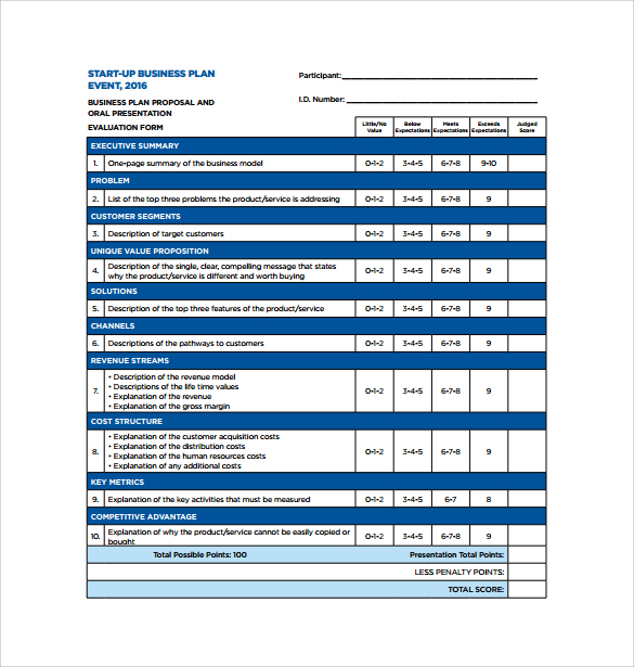 FREE 31+ Sample Business Plan Templates in Google Docs MS Word