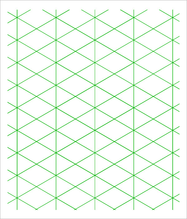 14 Isometric Grid AdhiyaBrynn
