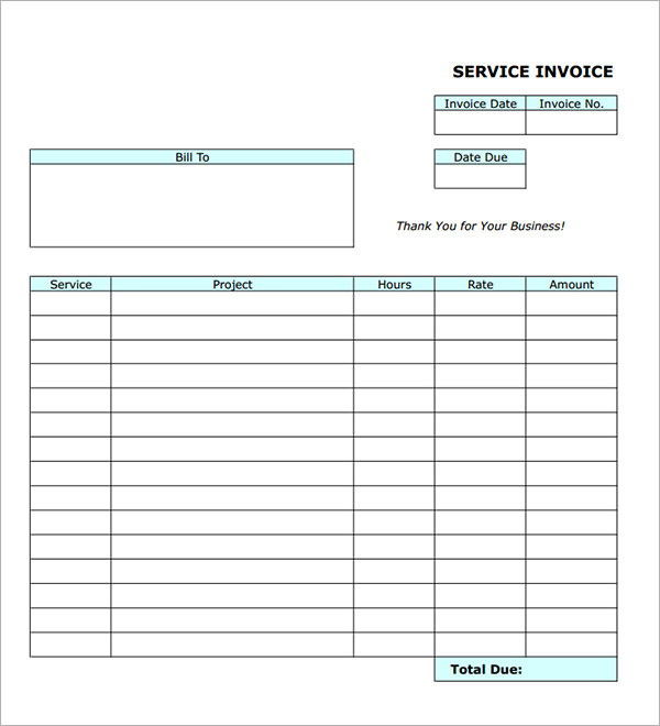 blank service invoice template pdf1