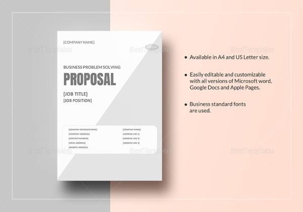 25+ Free Business Proposal Templates | Sample Templates