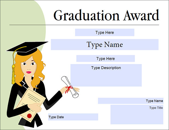 certificate presentation templates