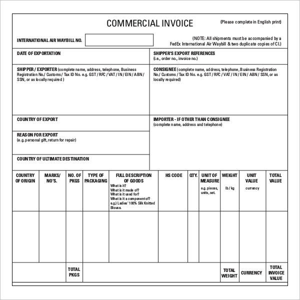 commercial invoice3