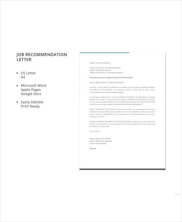 free-9-sample-letters-of-recommendation-for-a-job-in-pdf-ms-word