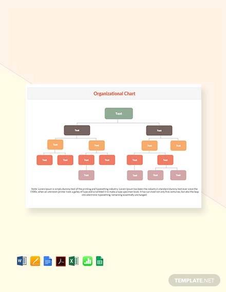 free organizational chart template1