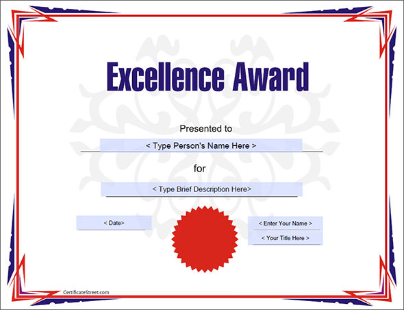 free printable certificates of presentation
