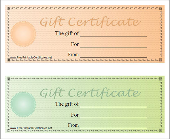 Gift Certificate Template - 29+ Download PDF, PSD, Word, Illustration ...