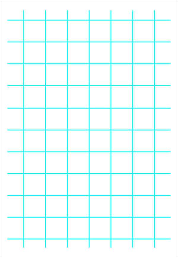 free 9 printable blank graph paper templates in pdf