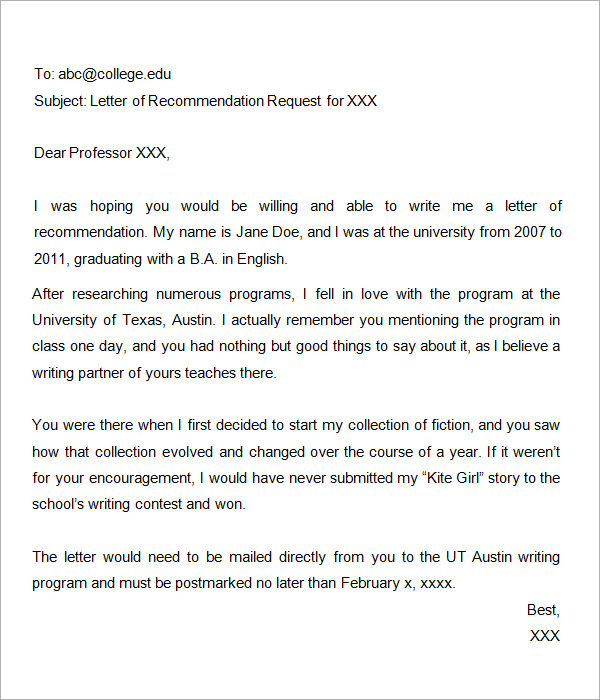 format for permission principal letter college 38 Recommendation School for Letters of Graduate  Sample