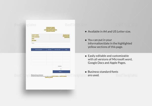 where is the invoice template in word continues numbering