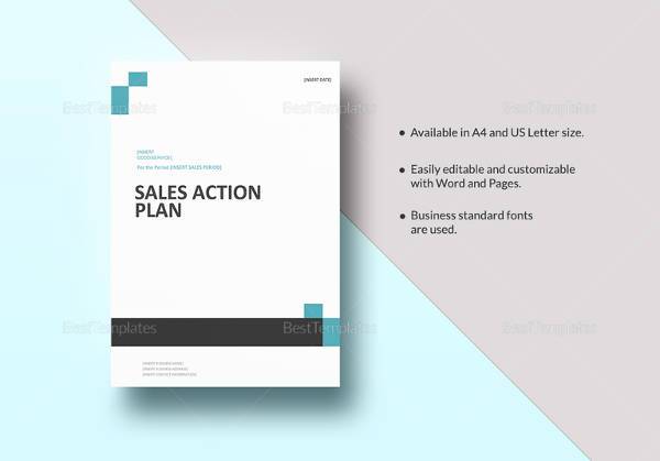 printable sales action plan template