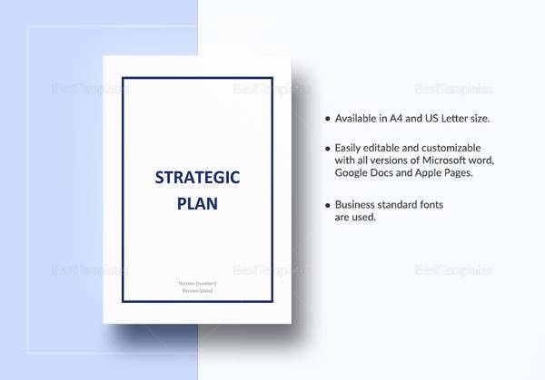 printable strategic plan template