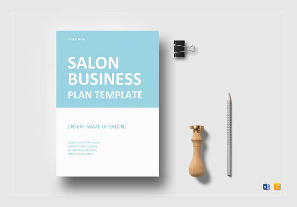 salon business plan template