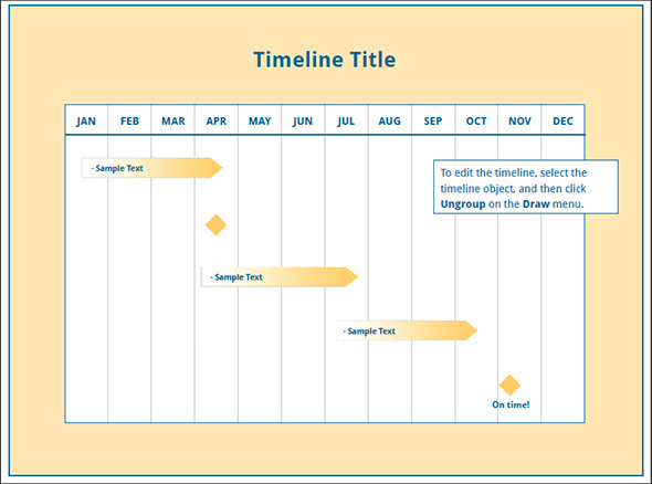 sample timeline